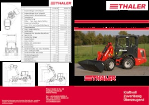 Zemědělské kolové nakladače Thaler 3248 T