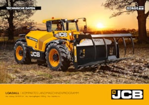 Zemědělské kolové nakladače JCB 525-60 AGRI Plus 