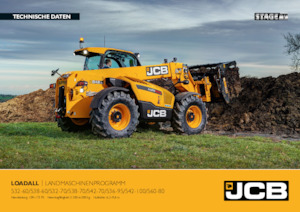 Zemědělské kolové nakladače JCB 532-70 AGRI Pro
