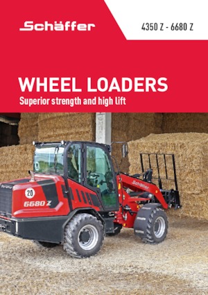 Kolové nakladače Schäffer 5680 Z