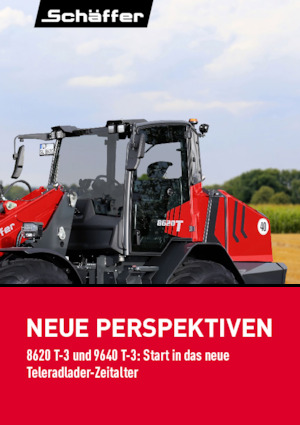 Zemědělské kolové nakladače Schäffer 8620 T-3