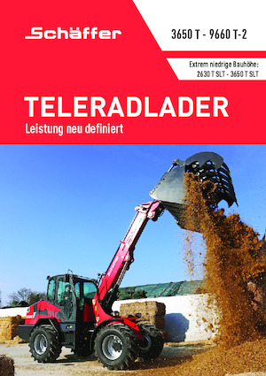 Zemědělské kolové nakladače Schäffer 8620 T-2