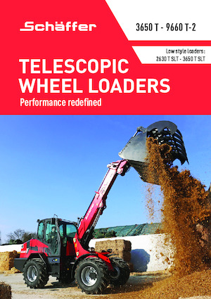 Zemědělské kolové nakladače Schäffer 8620 T-2