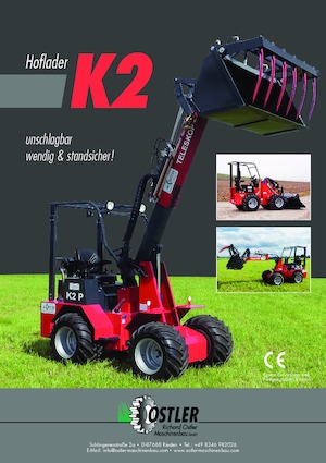 Zemědělské kolové nakladače Ostler K2