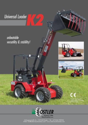 Zemědělské kolové nakladače Ostler K2