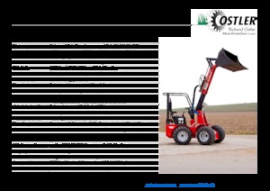 Zemědělské kolové nakladače Ostler K2 P