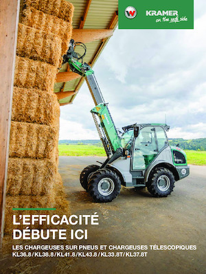 Zemědělské kolové nakladače Kramer KL37.8T