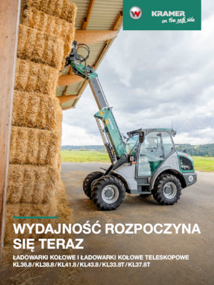 Zemědělské kolové nakladače Kramer KL38.8L