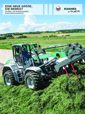 Zemědělské kolové nakladače Kramer KL55.8T