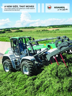Zemědělské kolové nakladače Kramer KL55.8T