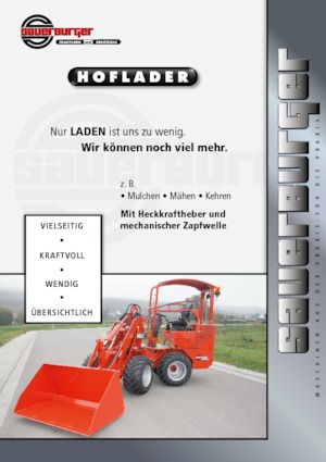 Zemědělské kolové nakladače Sauerburger SH 400