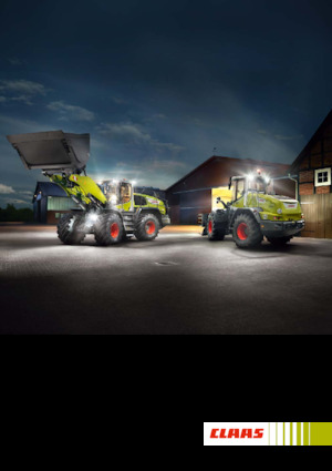 Zemědělské kolové nakladače Claas Torion 1611