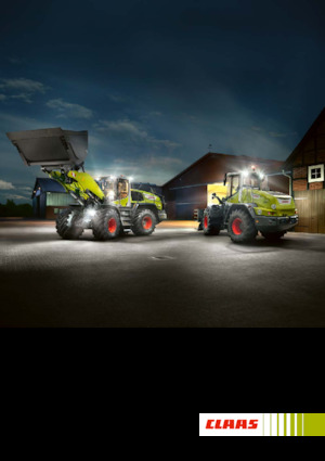 Zemědělské kolové nakladače Claas Torion 1611