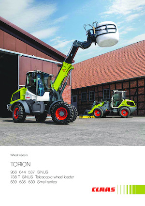 Zemědělské kolové nakladače Claas Torion 530
