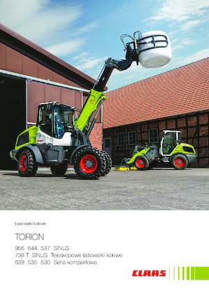 Zemědělské kolové nakladače Claas Torion 530