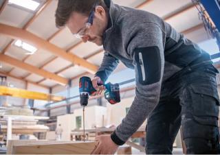 Akumulátorové nářadí Akumulátorové vrtačky a vrtací šroubováky Bosch GSR 18V-90 C