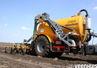 Technologie kejdy a hnoje Aplikátory kejdy Veenhuis Terraject 200 – 6.49