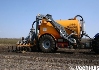 Technologie kejdy a hnoje Aplikátory kejdy Veenhuis Terraject 200 – 6.49
