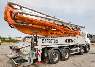 Čerpadla betonu Autočerpadla betonu CIFA K45H