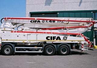 Čerpadla betonu Autočerpadla betonu CIFA K48
