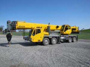 Autojeřáby Grove TMS800E