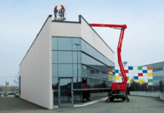 Kloubové pracovní plošiny Přívěsné kloubové pracovní plošiny Palfinger P 200 A
