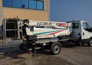 Teleskopické pracovní plošiny Autoplošiny s teleskopickým výložníkem CELA DT22