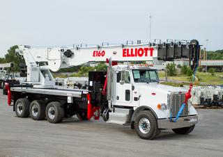 Teleskopické pracovní plošiny Autoplošiny s teleskopickým výložníkem Elliott Equipment E160 E-Line