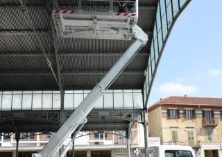 Teleskopické pracovní plošiny Autoplošiny s teleskopickým výložníkem Multitel MS 100 