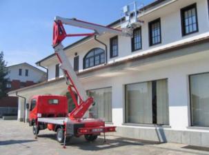 Kloubové pracovní plošiny Přívěsné kloubové pracovní plošiny Multitel MX 170
