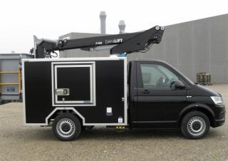 Teleskopické pracovní plošiny Autoplošiny s teleskopickým výložníkem Danilift P120V
