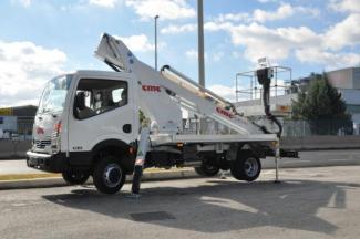 Teleskopické pracovní plošiny Autoplošiny s teleskopickým výložníkem CMC PLA148