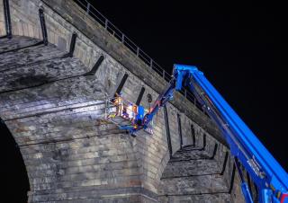 Teleskopické pracovní plošiny Autoplošiny s teleskopickým výložníkem Bronto Skylift S53XDT