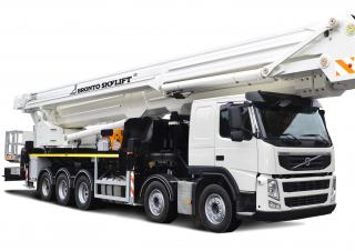 Teleskopické pracovní plošiny Autoplošiny s teleskopickým výložníkem Bronto Skylift S90HLA