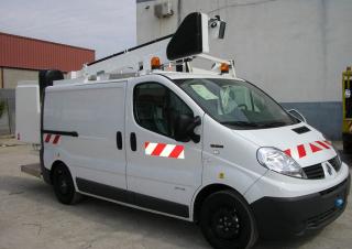 Teleskopické pracovní plošiny Autoplošiny s teleskopickým výložníkem Movex TLF 10