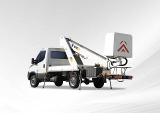 Teleskopické pracovní plošiny Autoplošiny s teleskopickým výložníkem France Elévateur TLR 16