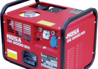 Elektrocentrály Benzínové elektrocentrály Mosa GE 2000 SX