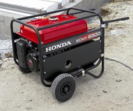 Elektrocentrály Benzínové elektrocentrály Honda ECMT 6500