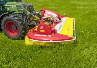 Čelní bubnové žací lišty bez kondicionéru Pöttinger EuroCat 311 Alpha Motion Pro