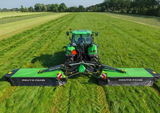 Čelní diskové žací lišty bez kondicionéru DEUTZ-FAHR DiscMaster 332 F