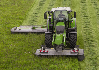 Čelní diskové žací lišty bez kondicionéru Fendt Slicer 310 FQ