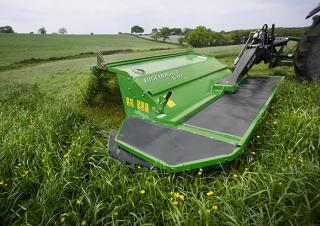 Čelní diskové žací lišty s kondicionérem DEUTZ-FAHR DiscMaster 628 FT
