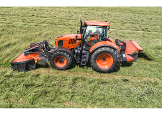 Čelní diskové žací lišty s kondicionérem Kubota DMC7332R 