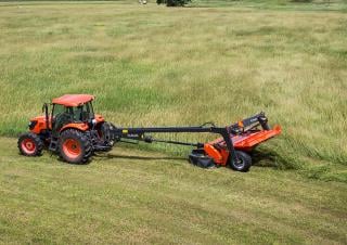 Čelní diskové žací lišty s kondicionérem Kubota DMC8036R