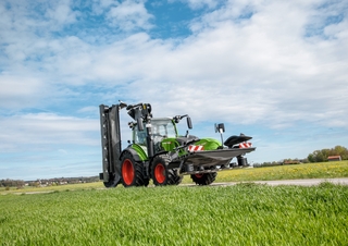 Čelní diskové žací lišty s kondicionérem Fendt Slicer 310 F RC
