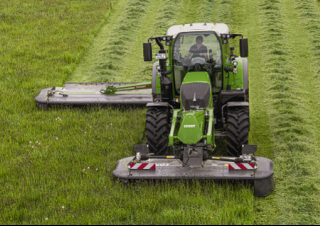 Čelní diskové žací lišty s kondicionérem Fendt Slicer 310 FQ RC