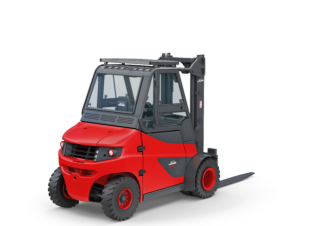 Čelní vysokozdvižné elektrické vozíky Linde E60 triplex