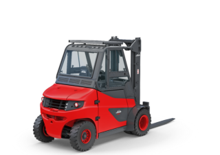 Čelní vysokozdvižné elektrické vozíky Linde E70 triplex