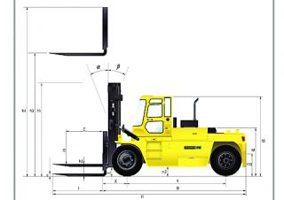 Hyundai 250 D 7 E Rozměry a Velikost