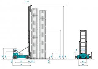 Konecranes SMV 37 G 4 S Rozměry a Velikost